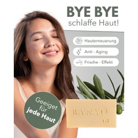 BANYÔ G08 Kojic Face Soap Set of 3 I Handmade Hammam Soaps with Kojic Acid & Vegetable Oils I Brightening Pigment Spots & Discolouration I with Anti-Ageing Effect I Ideal for Dry Skin