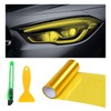 Suvnie 12 × 48 Inch Car Light Tint Film, Shiny