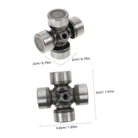 Cabilock Automotive Joint for Rear Drive Shaft U for Easy Installation Smooth Handling Compatible with Various Applications Silver