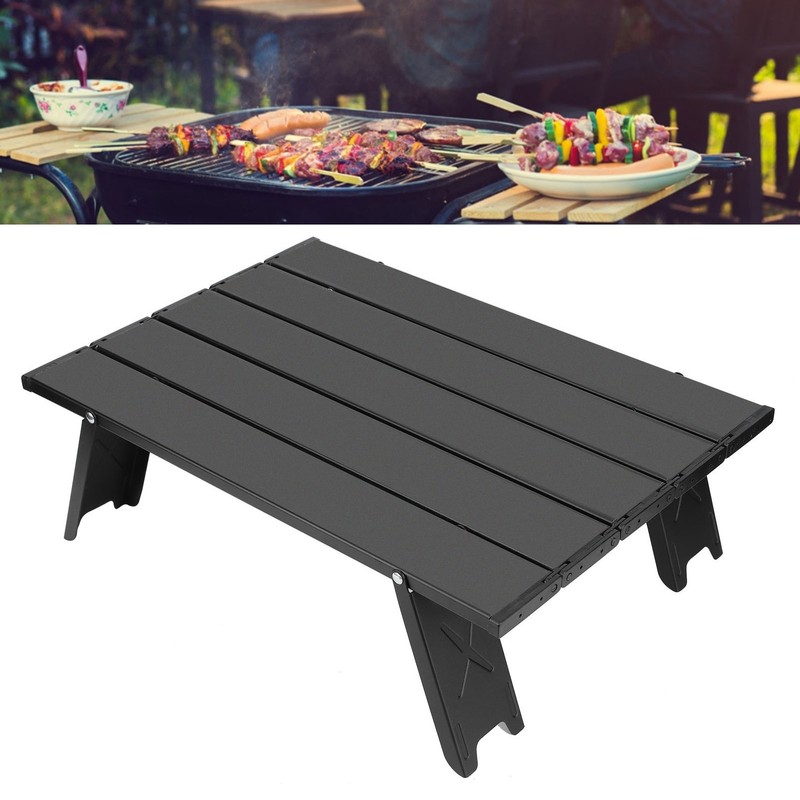 Mini Portable Aluminium Alloy Folding Table Outdoor Camping BBQ Picnic