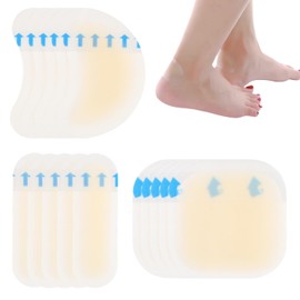 15Pcs Blister Plasters for Feet Blister Plasters Blister Prevention Hydrocolloid Plaster for Toe Feet Heel Finger and New Skin