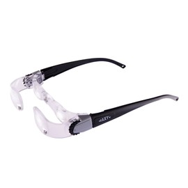 TV Television Magnifying Glasses 2.1X 0 to +300 Degree Goggles Binocular Glasses Handsfree Magnifier for Far-Sightedness Watching TV Eye Magnifier Presbyopia Presbyopic Magnifying
