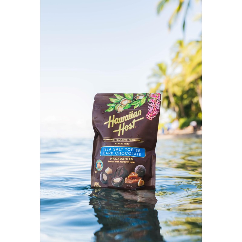 Hawaiian Host Paradise Collection - Sea Salt Toffee Dark Chocolate