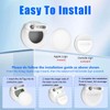 (2 Pack) Compatible with AirTag Holder for Kids, Soft Silicone