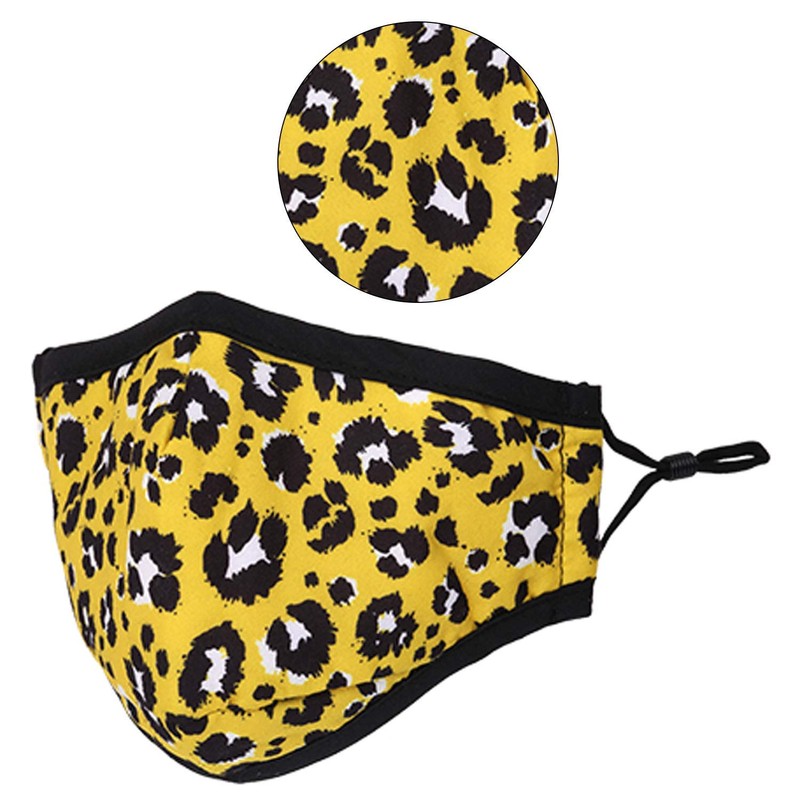 Washable Reusable 3 Layers Cotton Cloth - Light Yellow -