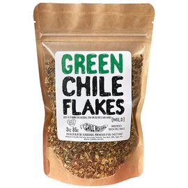 New Mexican Crushed Green Chile Flakes - MILD