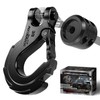 AUTMATCH Winch Hook 3/8" - Clevis Slip Hook with Safety
