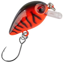Balzer Trout Crank 3 cm 2 g - Wobbler for Spin Fishing for Trout and Perch, Trout Wobbler, Trout Bait for Spin Fishing, Colour: Red