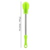 Bottle Brush Anti-Slip Long Handle Bottle Brush Flexible Scrub Brush