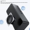 Mirror Alarm Clock Bluetooth Speaker Rechargeable Digital Alarm Clock Bluetooth