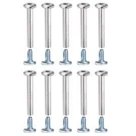 sourcing map 10 Pcs Inline Skate Wheel Socket Screws, Roller Skate Replacement Accessories 1.57 x 0.24 Shaft Hex Socket Screws