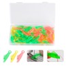 90 Pcs Automatic Needle Threaders for Sewing Machine, Fish Mouth