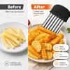 Crinkle Cutter for Vegetables & French Fries – Stainless Steel