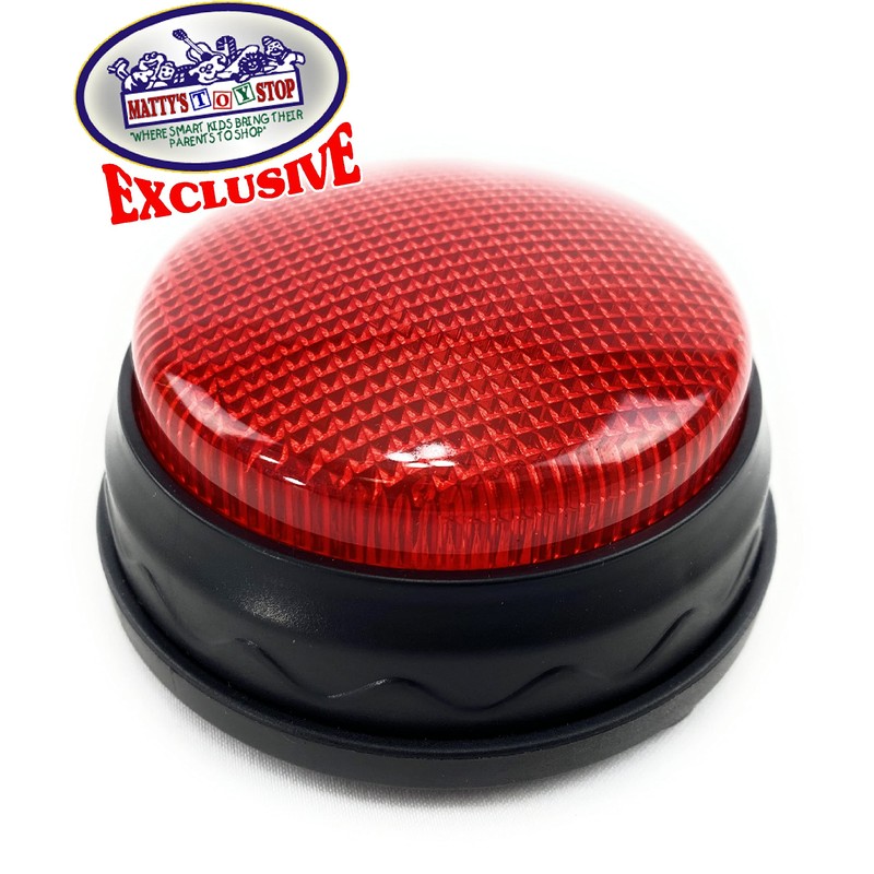 Matty's Toy Stop Lights & Sounds Electronic 3 Mode Red