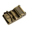 Nelbons Classic Ratchet Belt Buckle Automatic Slider Replacement Buckle, 3