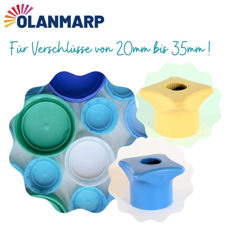 Olanmarp Revolutionary Bottle Opener - Plastic Screw Cap Opener for