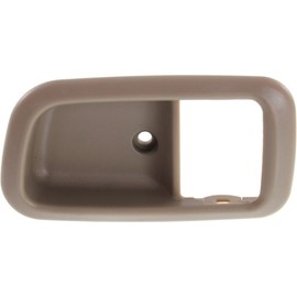 Evan Fischer Door Handle Trim Compatible with 2000-2006 Toyota Tundra Front, Driver Side, Interior Brown