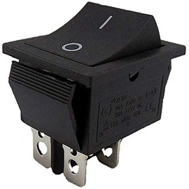 Rocker Switch Button 4-Pin Off/On Installation Approx. 28.5 x 21.15 mm Perfect as a Replacement for Lawnmower (1)