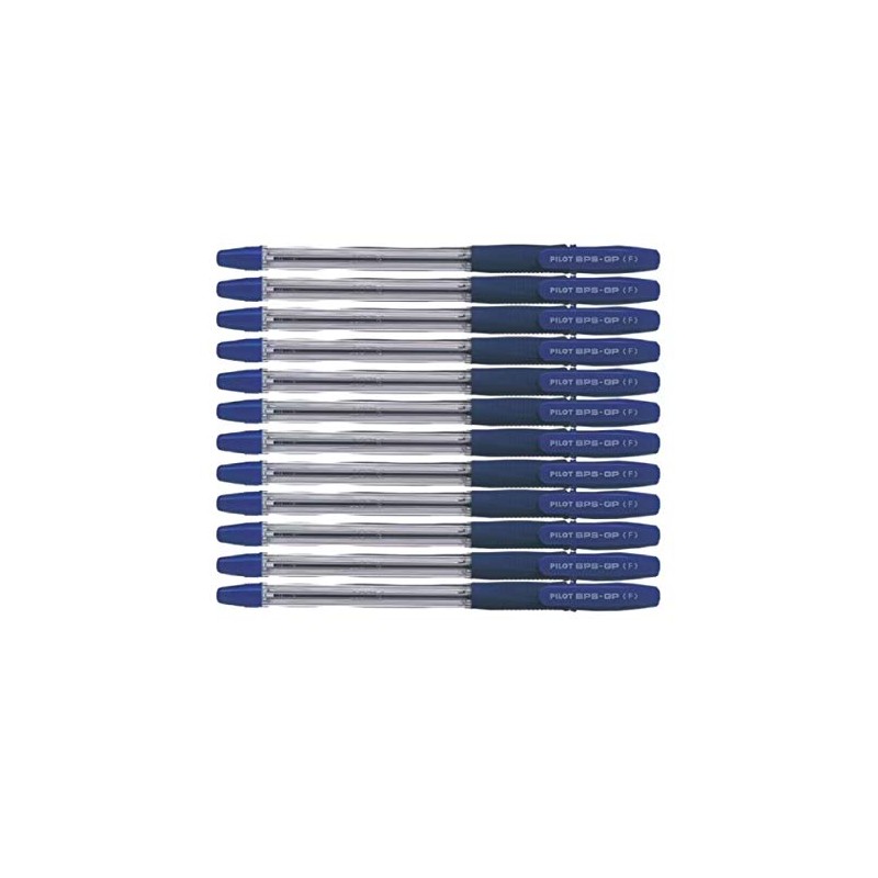 Pilot BPS GP Ball Pen Rubberised Grip Fine 0.7mm Tip