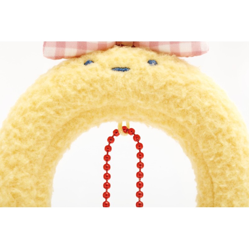 San-X AB32101 Sumikko Gurashi Tail Headband Keychain Shrimp Furano Tail