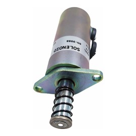 SPJIUQI 12V Shut off Solenoid 6N-9988 240-22099 Fits Caterpillar 3208 3412 Engine Excavator 225 Cold Planer PR-1000 PR-1000C Paving Compactor CP-553 CS-551 CS-553 PS-500 CB-614