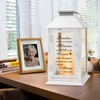 HN HAIINAA Memorial Lantern for Grandmother's Remembrance with LED Candle