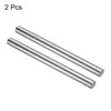 sourcing map 2 Pcs Linear Motion Rod Shaft Guide 12mm