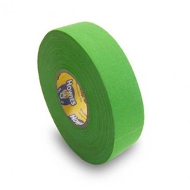 Professional Cloth Hockey Tape 25 mm for Ice Hockey Coloured (Neon Green) 23 m