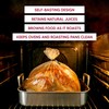 HIC Kitchen Roasting Extra-Large Oven Roasting Bags with Zip Ties,
