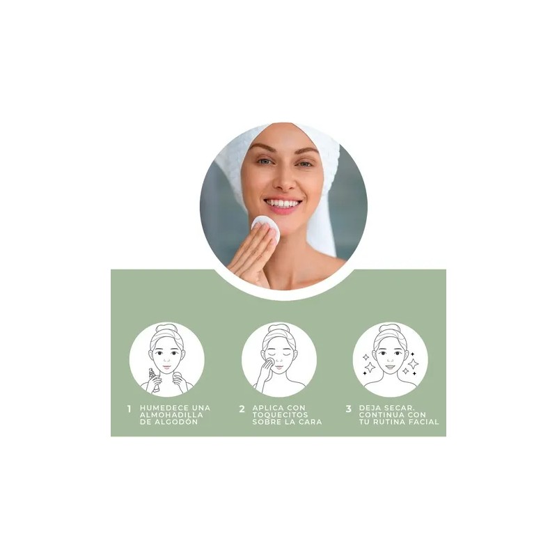 Tónico facial Tea Tree con aloe vera y manzanilla pack