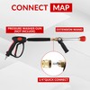 RIDGE WASHER Pressure Washer Long Range Nozzle and Shooter Tip