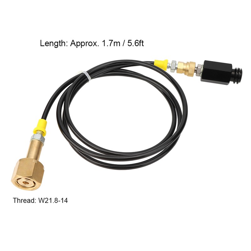 W21.8 Thread External Hose Adapter Kit for Soda Stream Machine