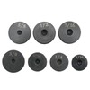 EATAKWARD 7Pcs Double & Single Flaring Tool Kit Steel Adapter
