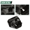 GRAND ORANGE Exhaust Tips Bezel Pair Steel Compatible with Chevy