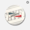 Unbranded Lafayette Retro Travel Tin Sign | 4'' X 4''