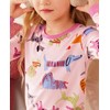 Bamboo Viscose Toddler Girls Kids Pajama Sets 6-7T Snug fit