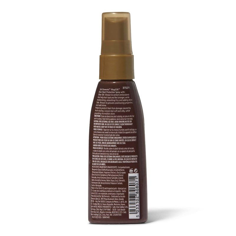 Silk Elements MegaSilk Olive Heat Protection Spray (2 Fl Oz