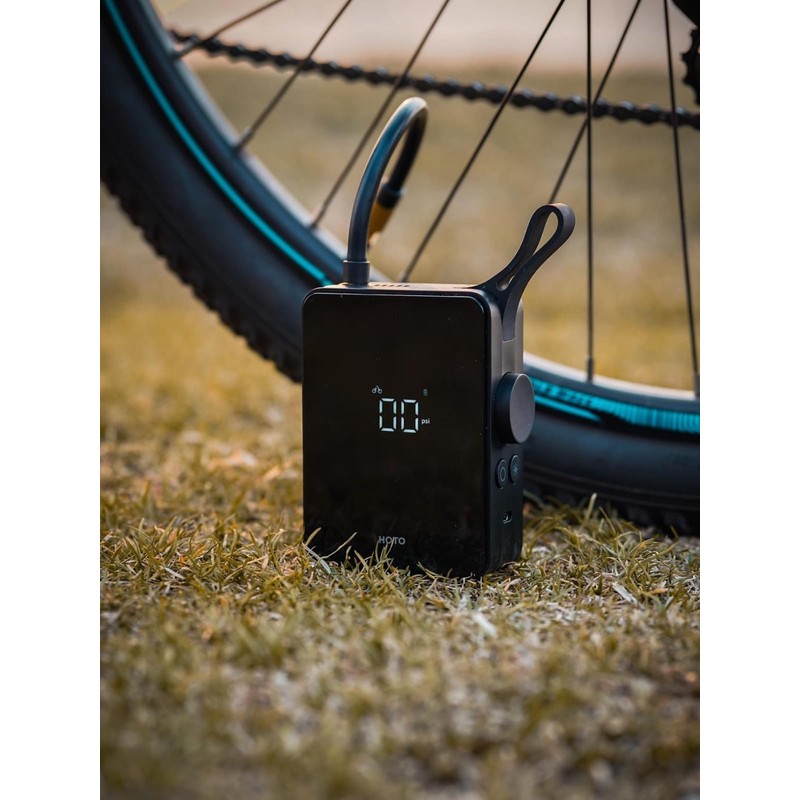 HOTO Air Pump, Multi-purpose, 5 Presets, Automatic Stop, Precision Pressure