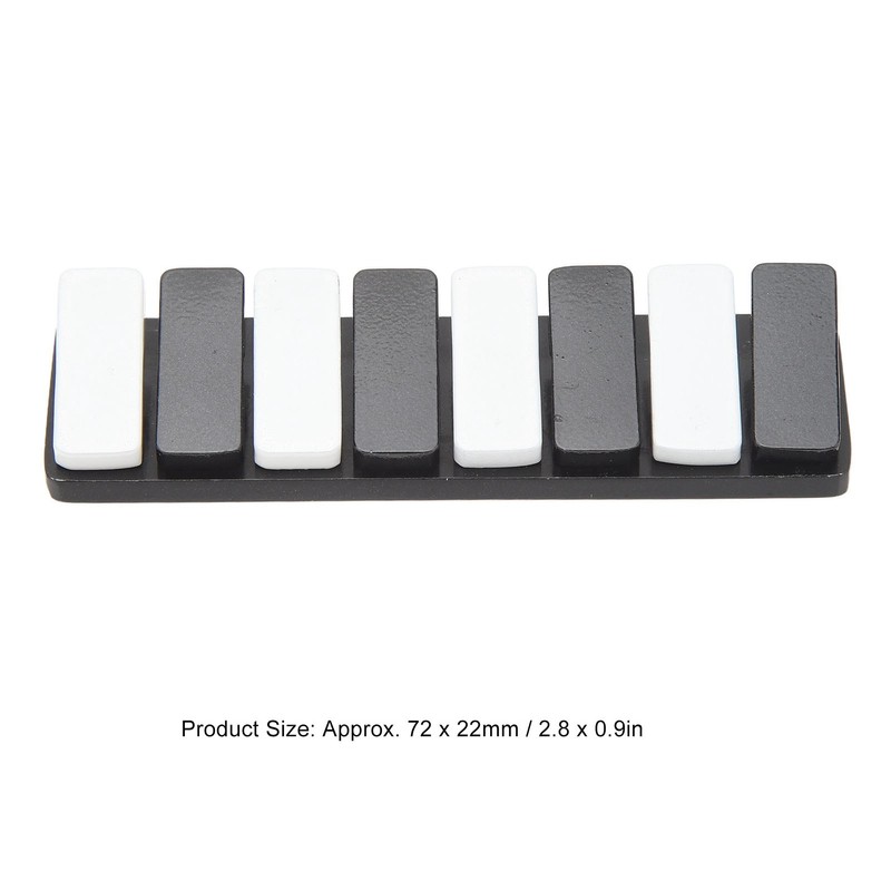 Piano Key Haptic Clicker Toy Zinc Alloy Adult Office Portable