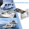 Boat Table Mounting Brackets - Marine Grade Folding Shelf Supports