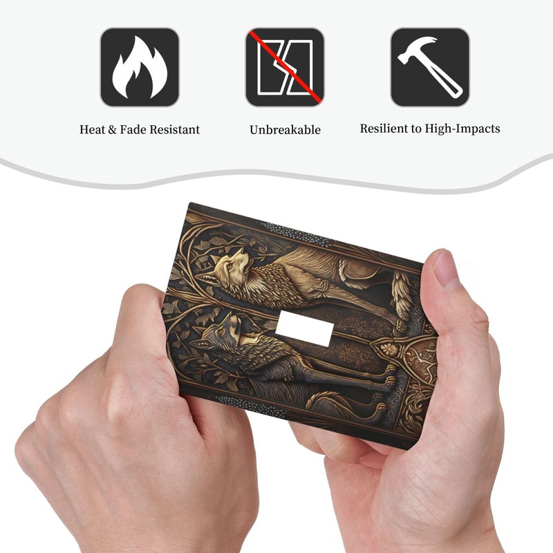 Medieval Of Two Wolves 1 Gang Single Toggle Light Switch