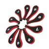 10Pcs Golf Club Head Cover Neoprene Golf Head Cover for