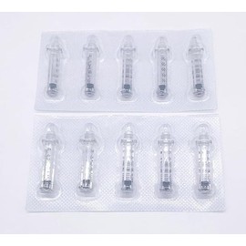 0.3ML Empty Ampoule Containers - Plastic Dropper Bottles (10pcs 0.3ml)