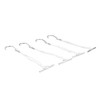 20Pcs Pattern Hooks Hanging Sewing Making Metal Hanger with Rope