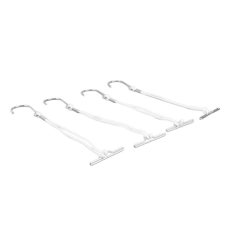 20Pcs Pattern Hooks Hanging Sewing Making Metal Hanger with Rope