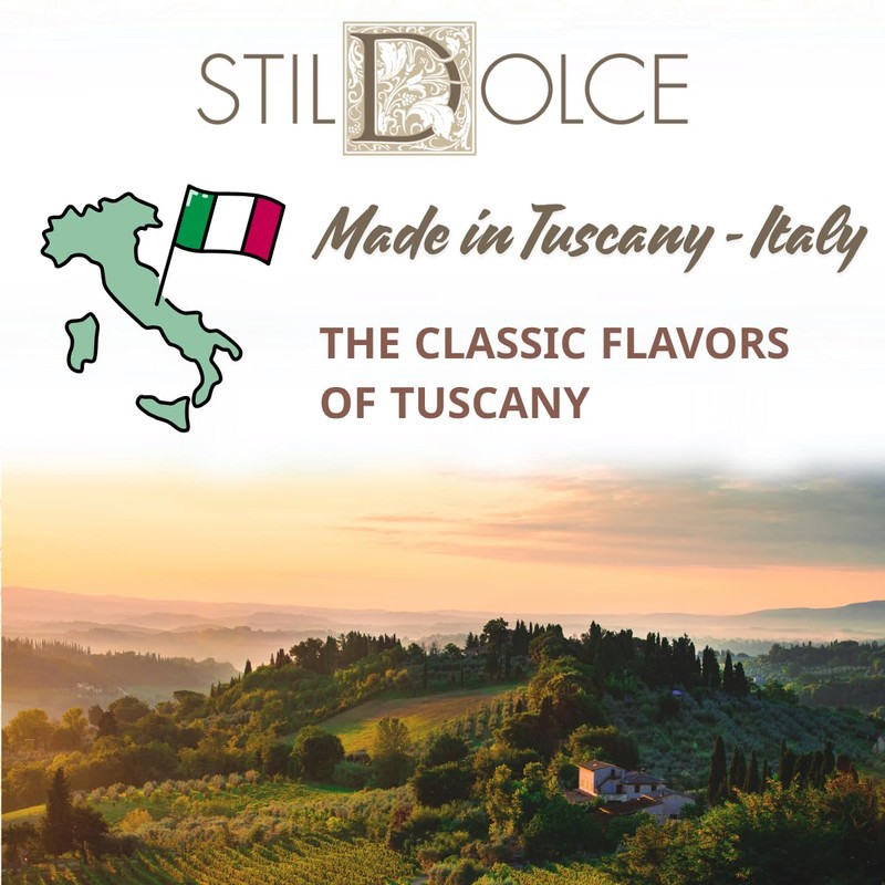 Stildolce Semi-Soft Fig Italian Biscotti Cookies | Made in Tuscany,