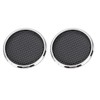 2 pieces mesh speaker grill, 1 inch speaker cover, protective