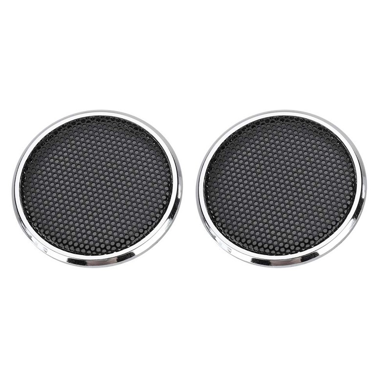 2 pieces mesh speaker grill, 1 inch speaker cover, protective