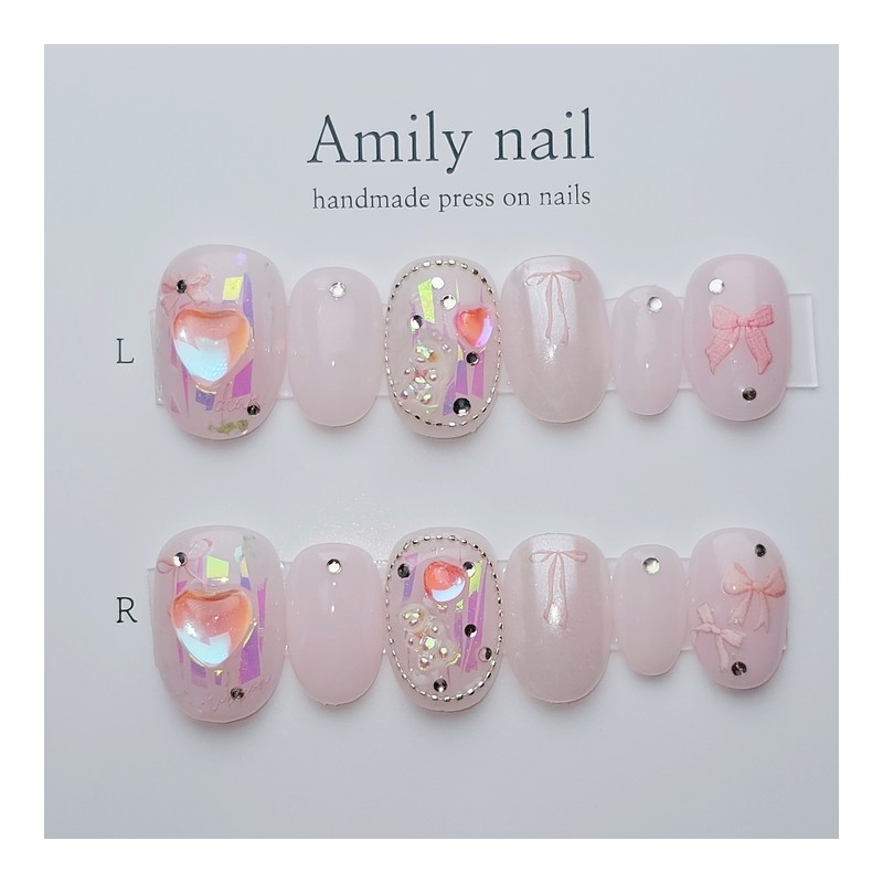 Super Prism [Handmade Nail Tips] Emily Nail - Stiletto /