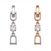 Bracelet Extender Clasp, 2 PCS Jewelry Extension Set for Bracelet,